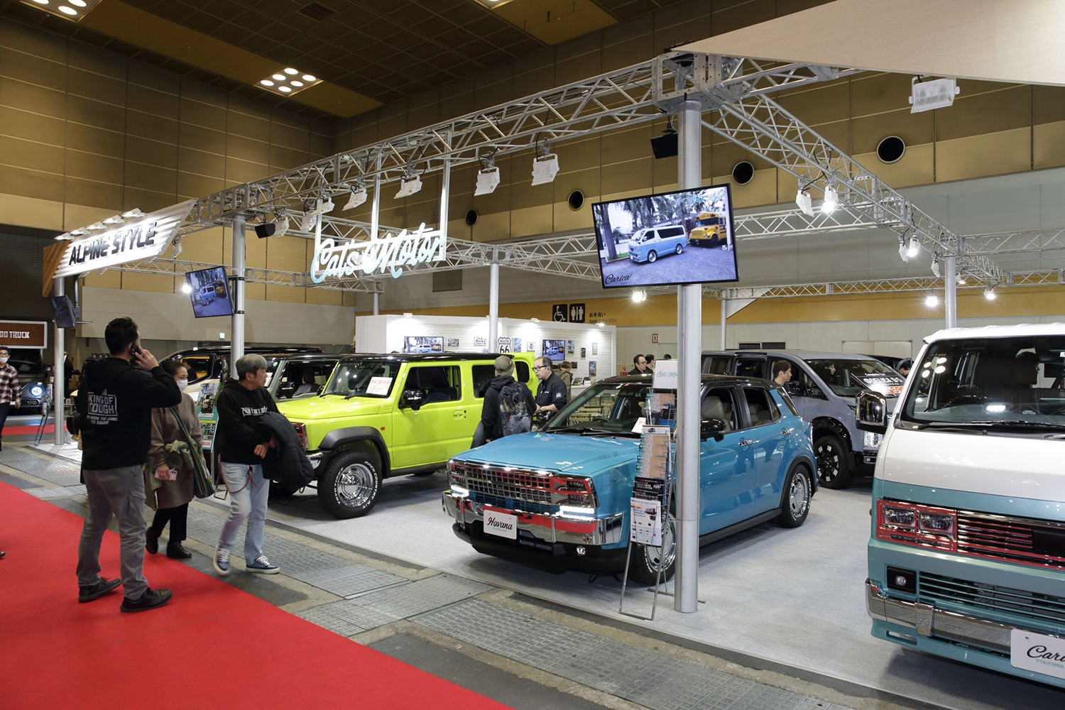 ジーンズブランド「エドウィン」とコラボしたアルパイン・スタイルの新作は必見【大阪オートメッセ2026】