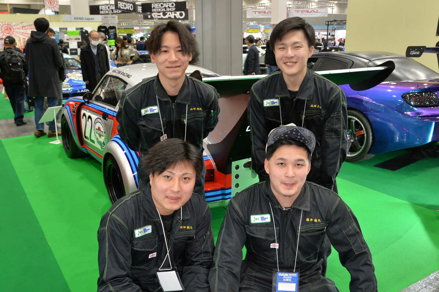 大阪オートメッセ2026 日本工科大学ブースの様子