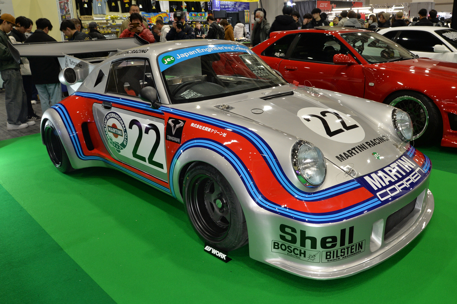 大阪オートメッセ2026 日本工科大学ブースの様子