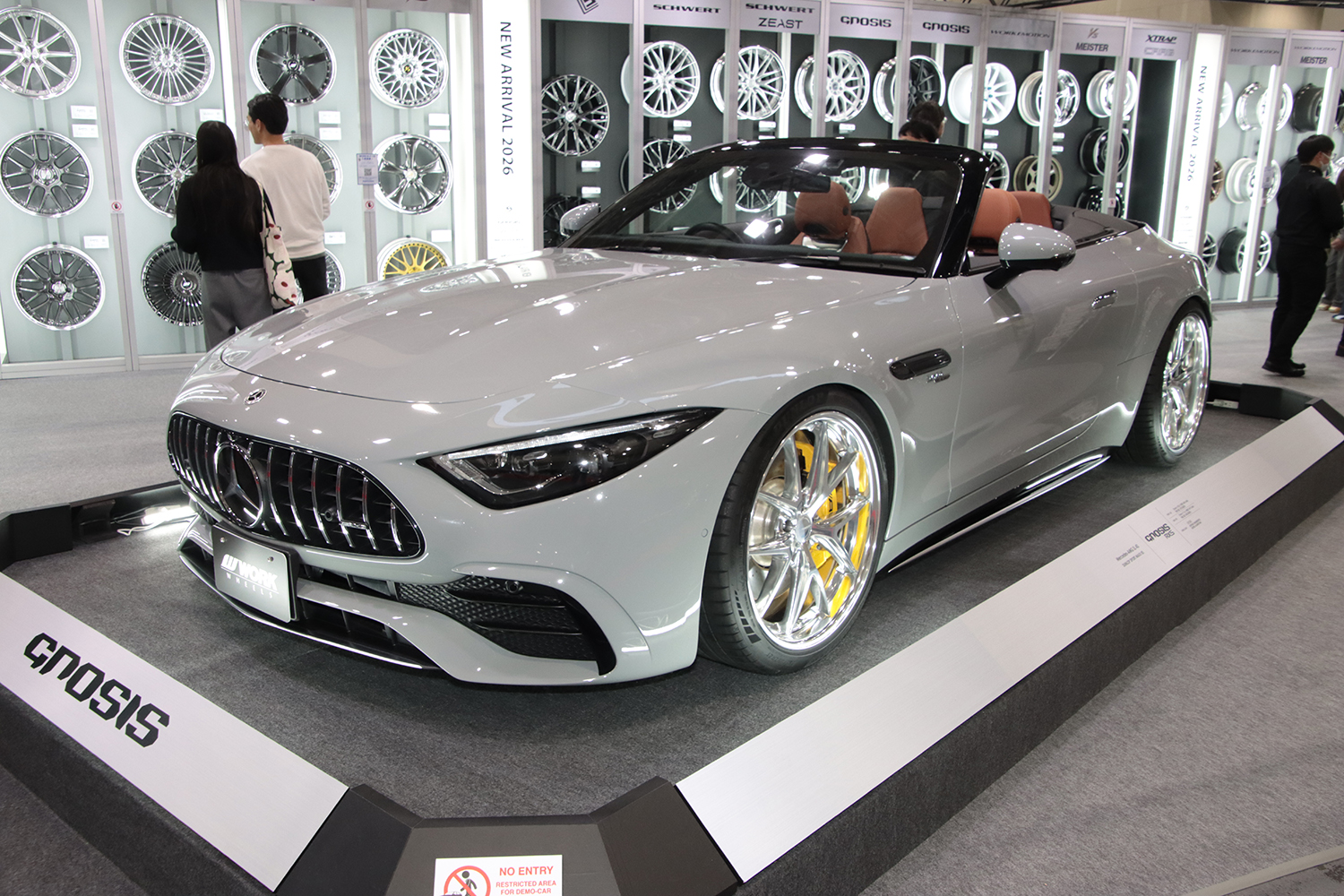 大阪オートメッセ2026 WORKブースの様子