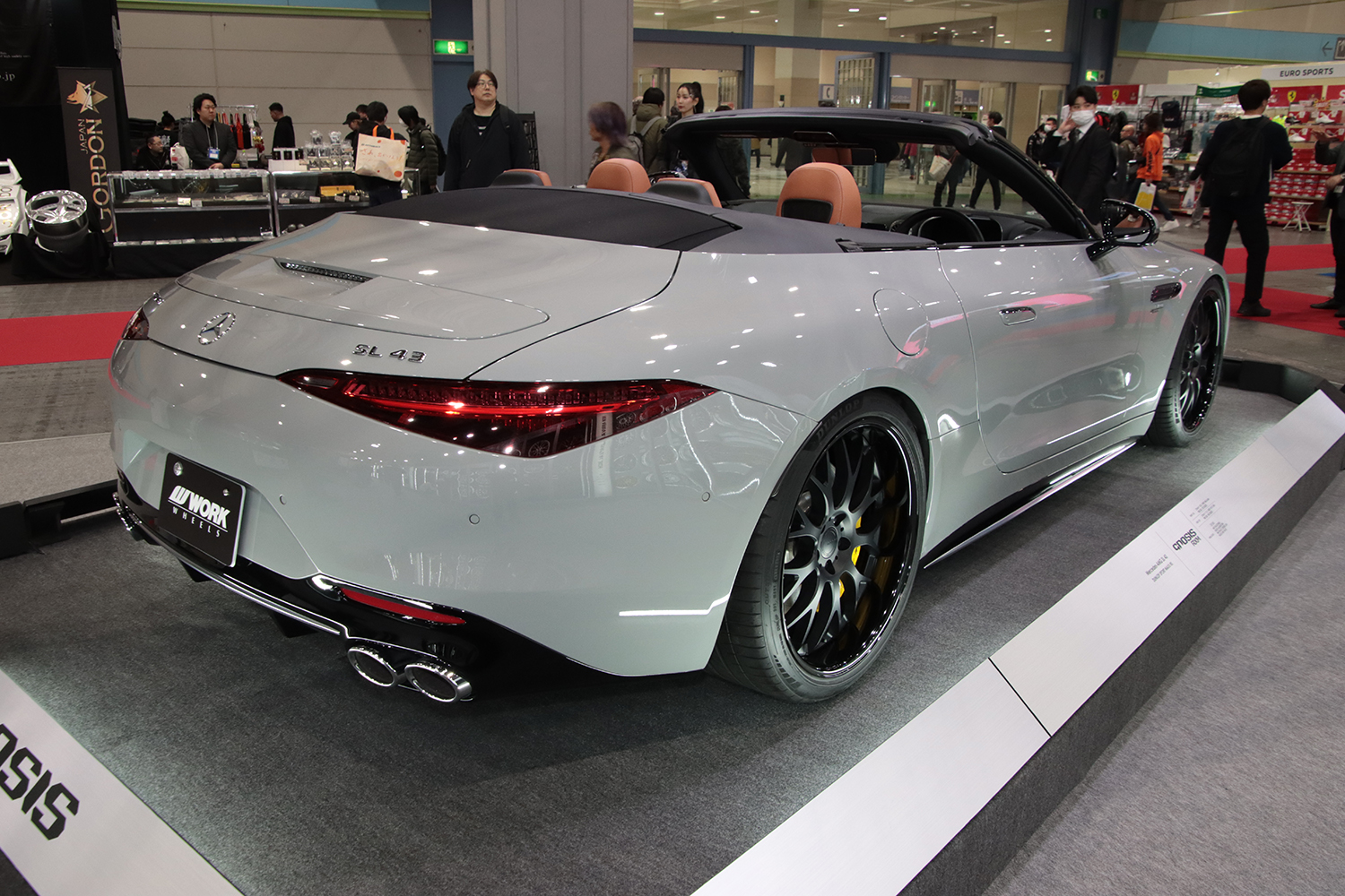 大阪オートメッセ2026 WORKブースの様子