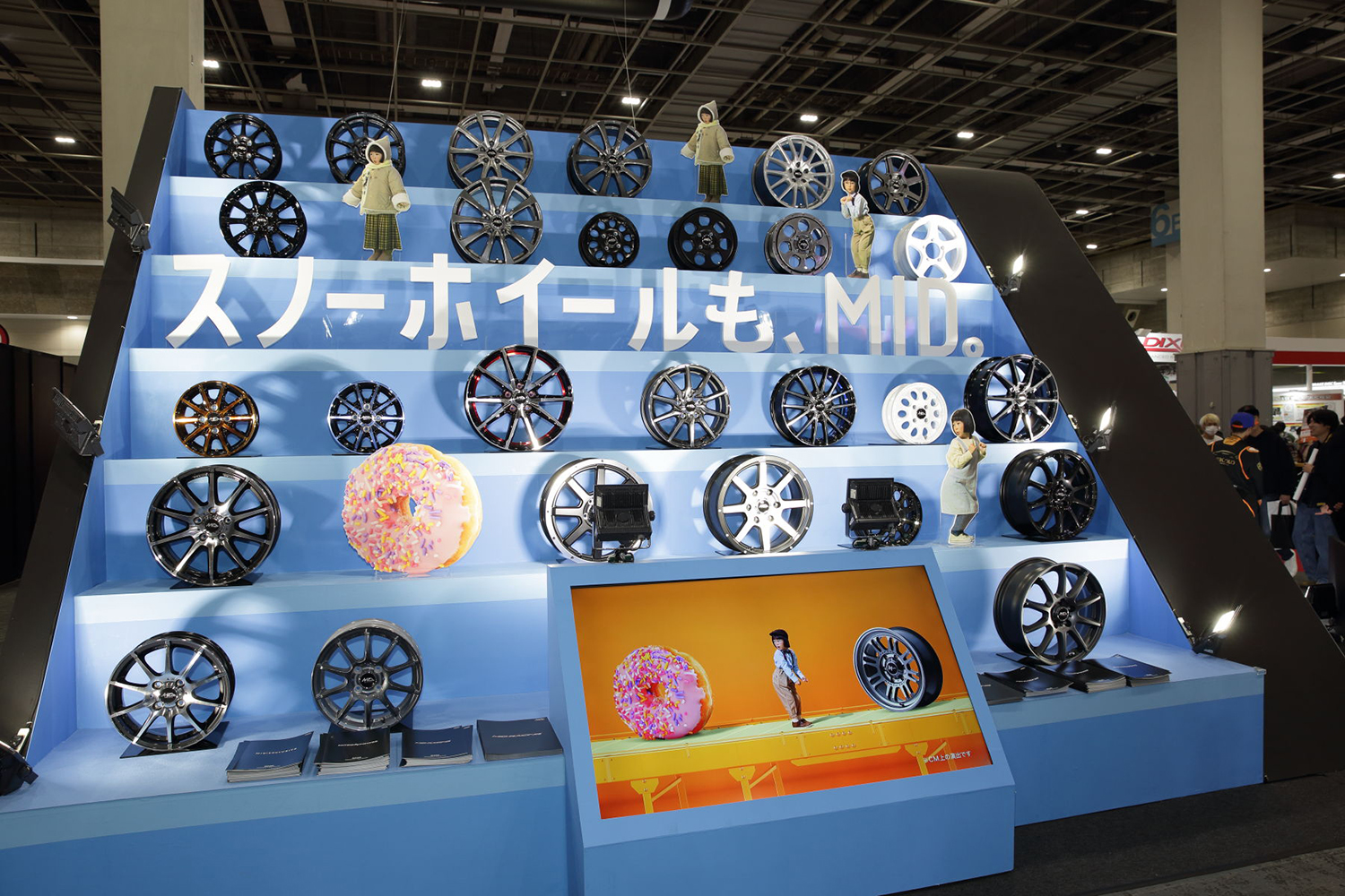 守備範囲の広さば武器のMIDが話題のホイールを堂々展示【大阪オートメッセ2026】 〜 画像1