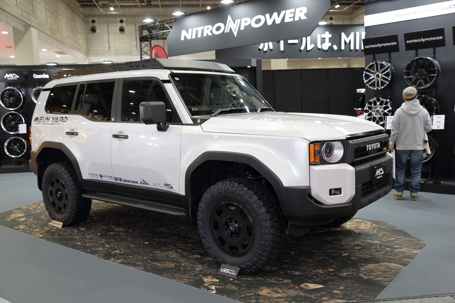 守備範囲の広さば武器のMIDが話題のホイールを堂々展示【大阪オートメッセ2026】