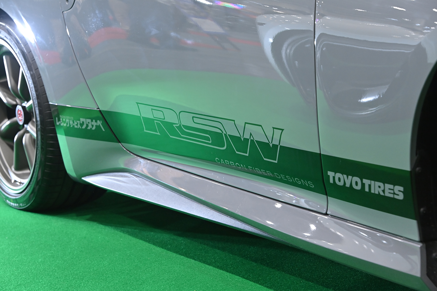 RSワタナベのエイトスポークがRZ34と相性抜群だった【大阪オートメッセ2026】 〜 画像5