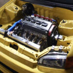 エンジンが浮いてるみたい……これで走れるってマジ？　配線が消える「ワイヤータック」がまるで芸術品だった