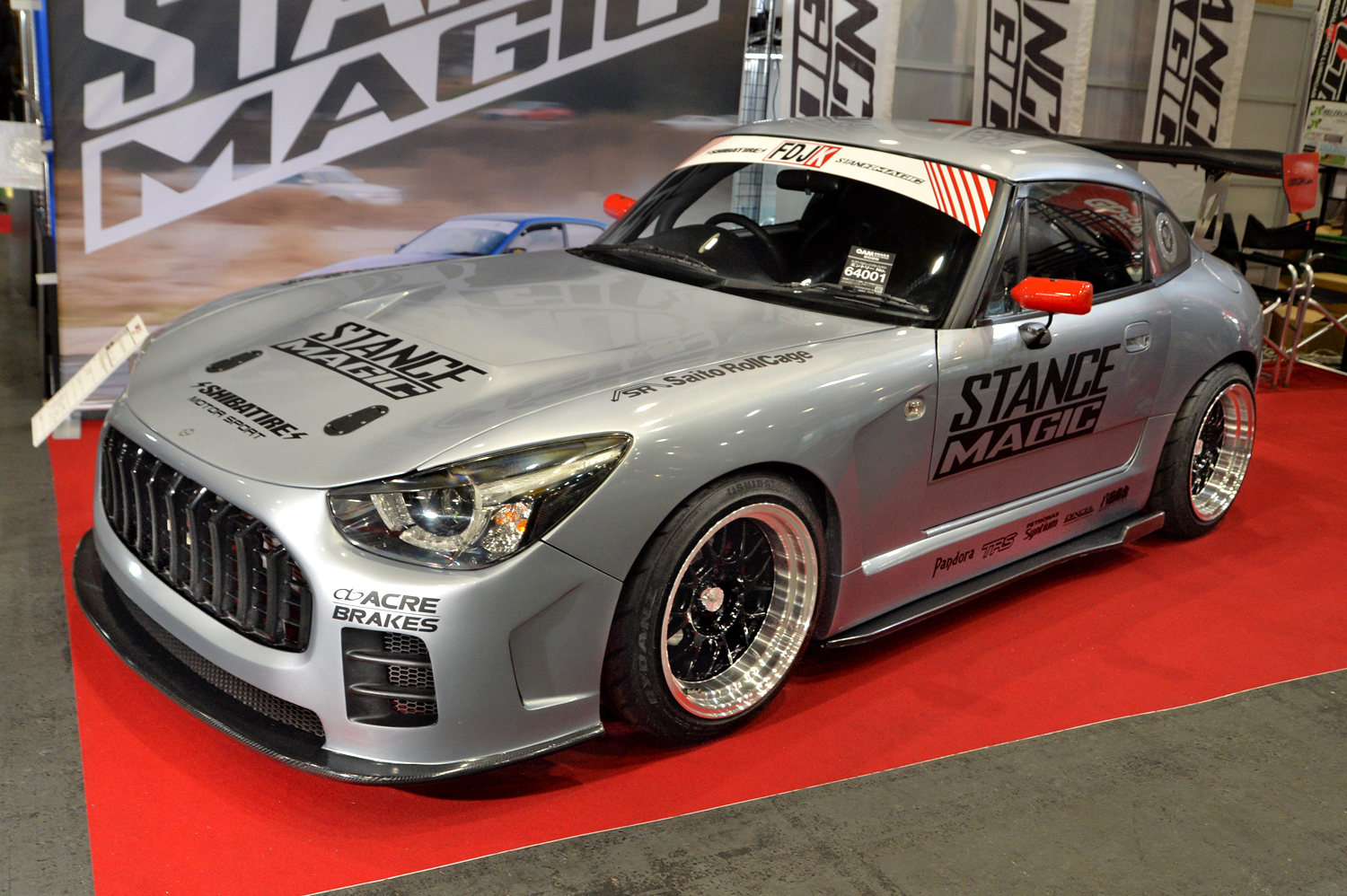 大阪オートメッセ2026 STANCE MAGICブースの様子