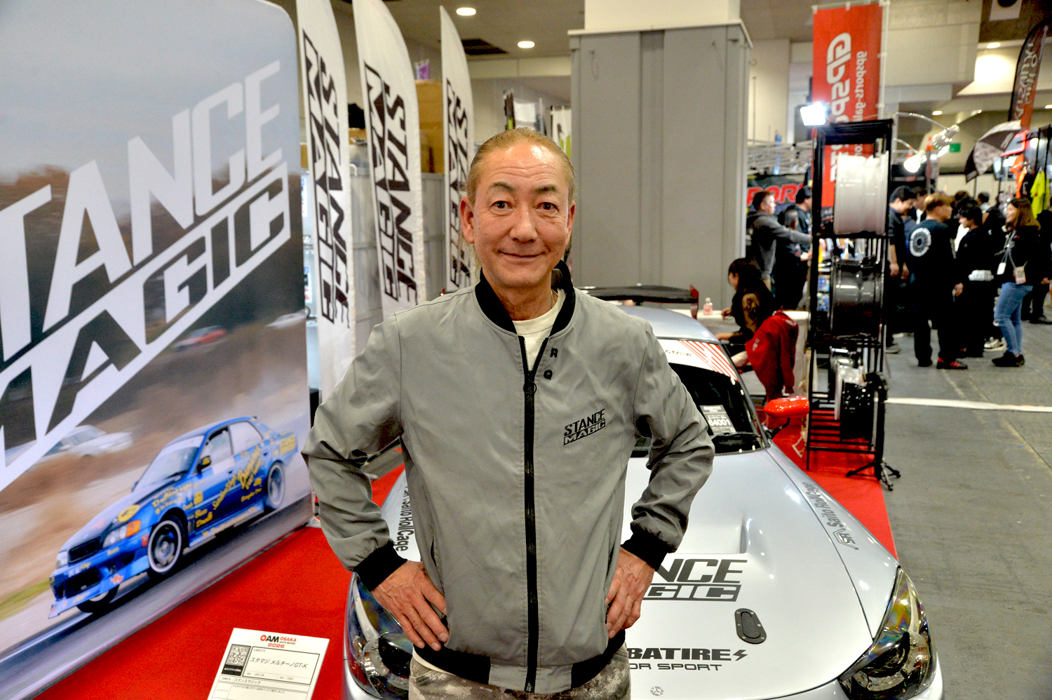 大阪オートメッセ2026 STANCE MAGICブースの様子