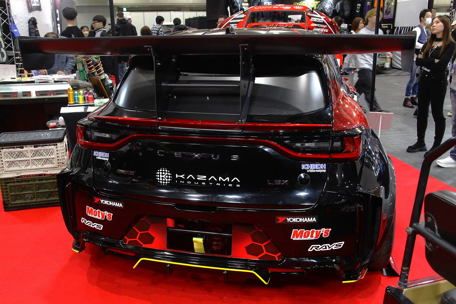 大阪オートメッセ2026に出展した風間オートサービスの様子