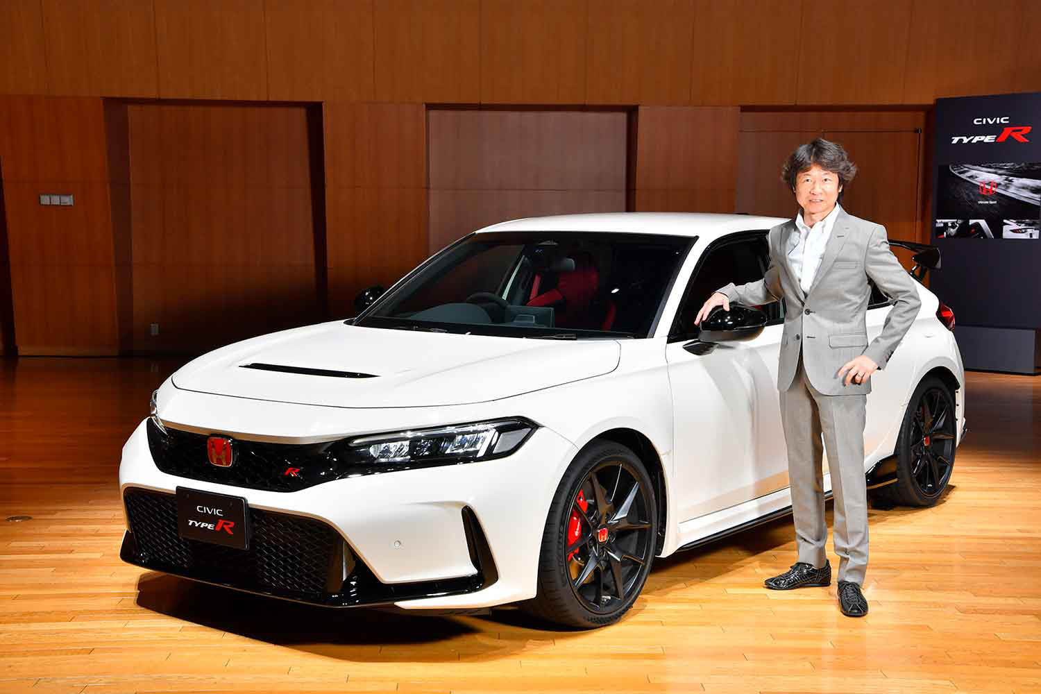 シビックタイプR（FL5）と柿沼秀樹氏