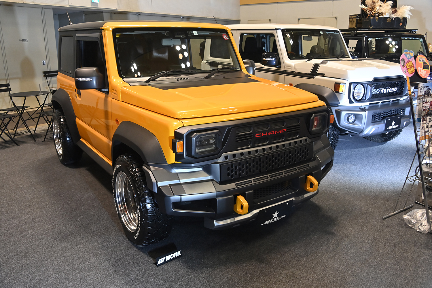 ガレージイル　ハイラックスチャンプ風ジムニー用ボディキット