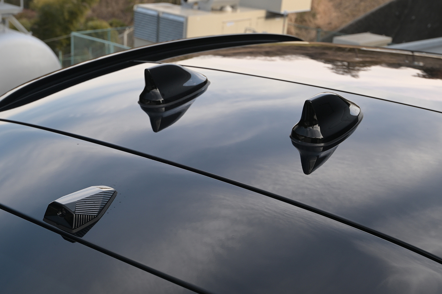 日産 新型リーフ（B7）のアンテナ 〜 画像54