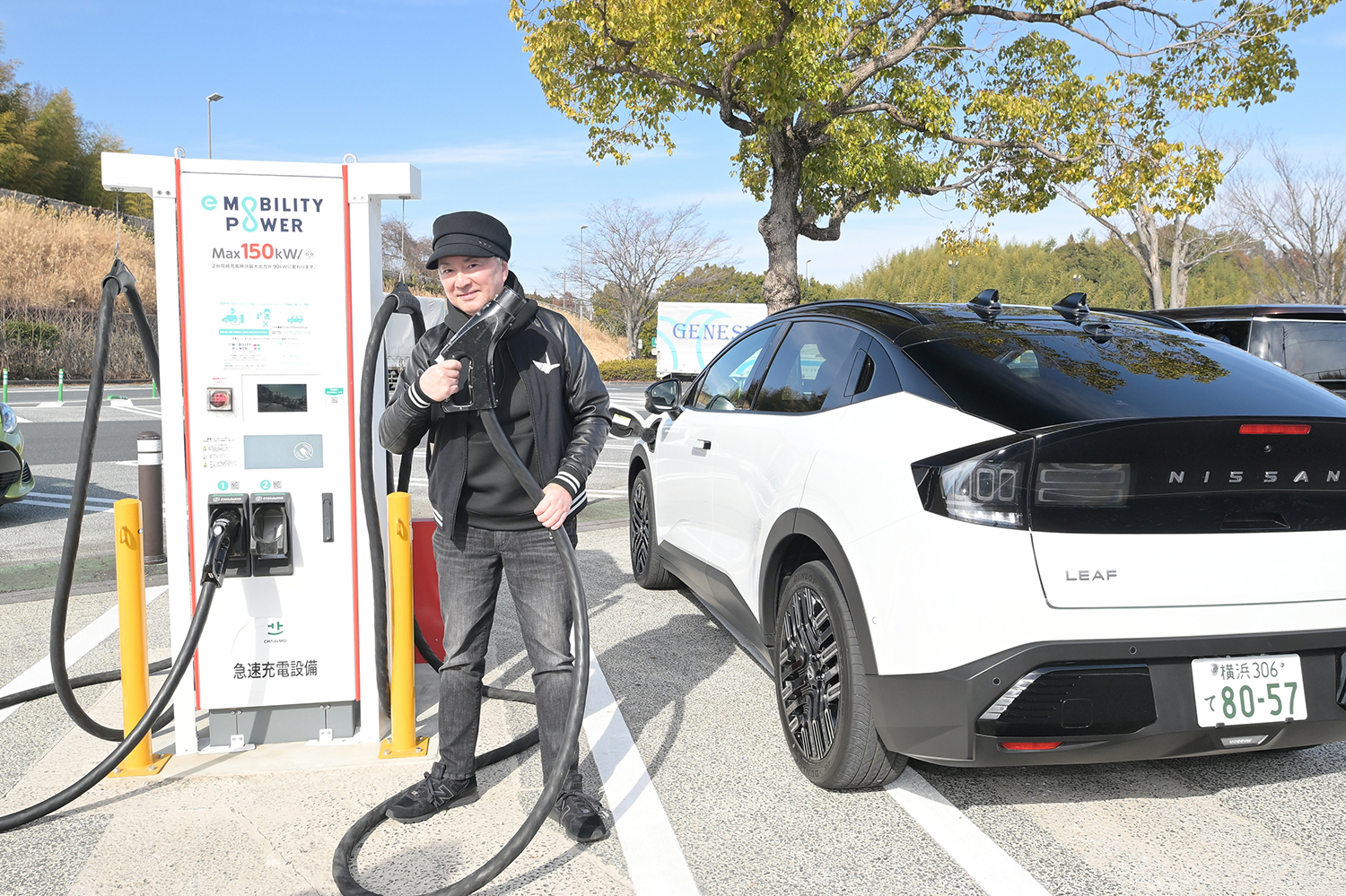日産 新型リーフ（B7）と青山氏 〜 画像53