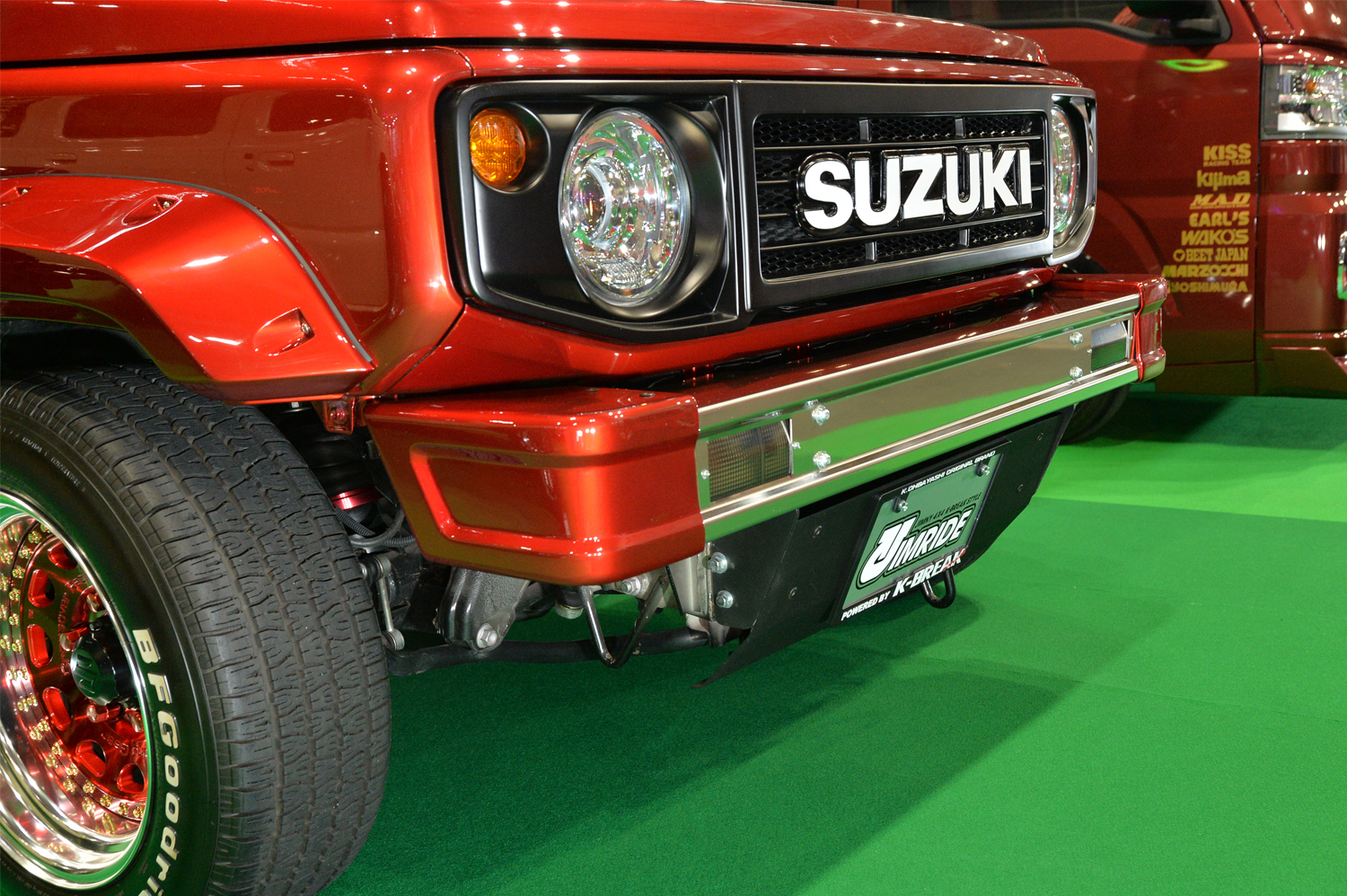 大阪オートメッセ2026で展示されていたJIMRIDE SAMRAI JIMMNY