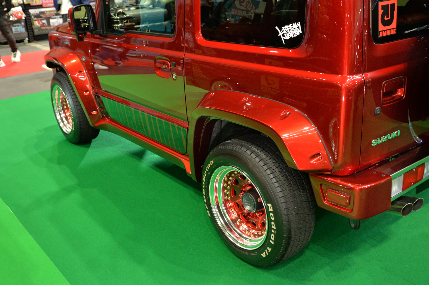 大阪オートメッセ2026で展示されていたJIMRIDE SAMRAI JIMMNY