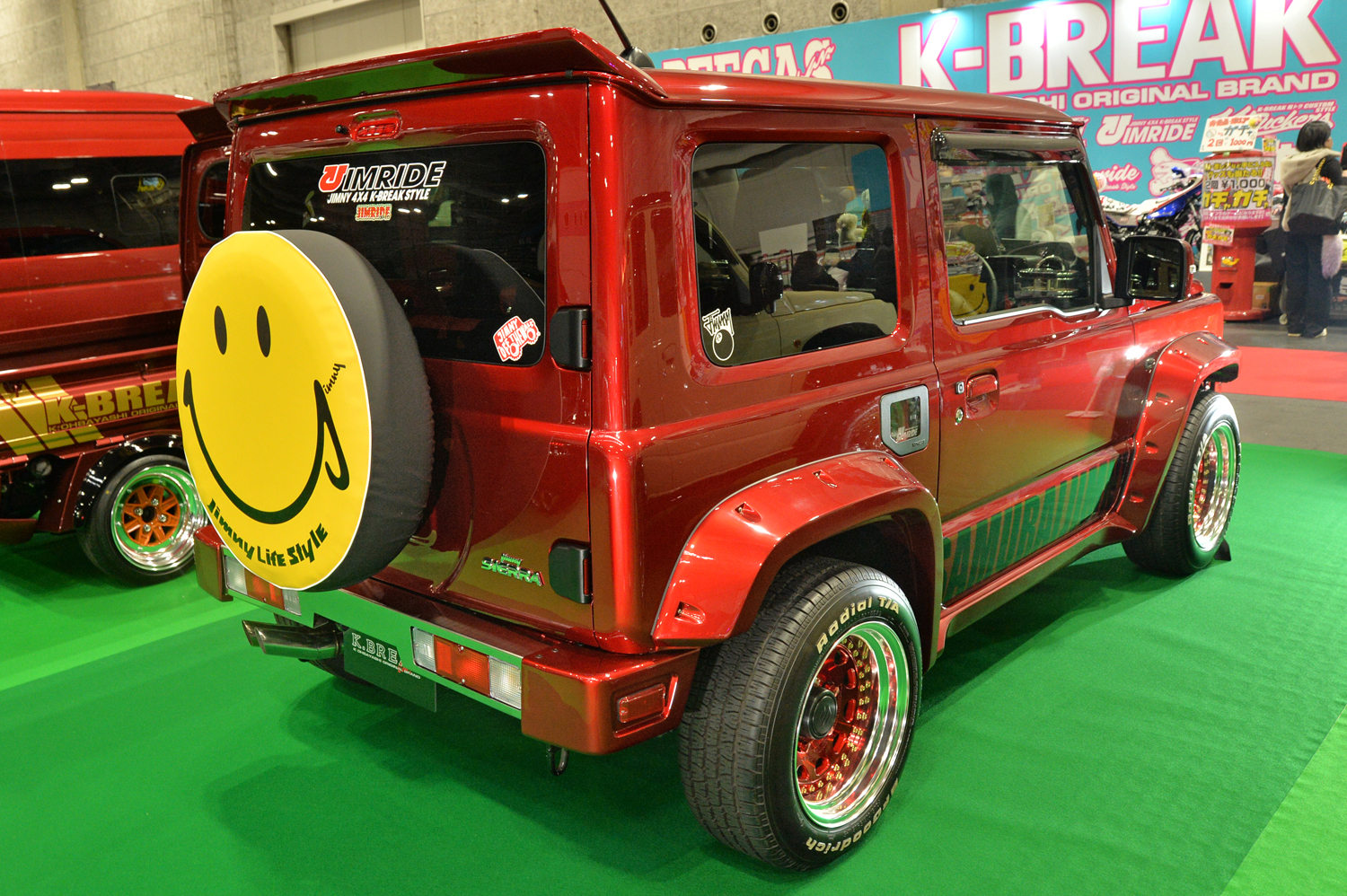 大阪オートメッセ2026で展示されていたJIMRIDE SAMRAI JIMMNY