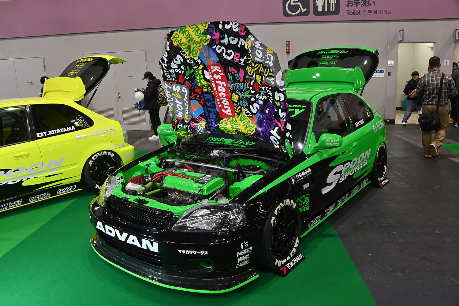 大阪オートメッセ2026に展示されていたシビックたち