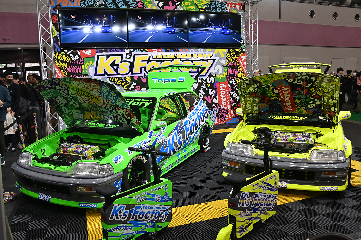 大阪オートメッセ2026に展示されていたシビックたち