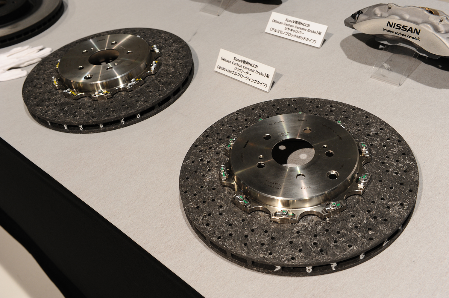 R35GT-R スペックVのブレーキローター 〜 画像43