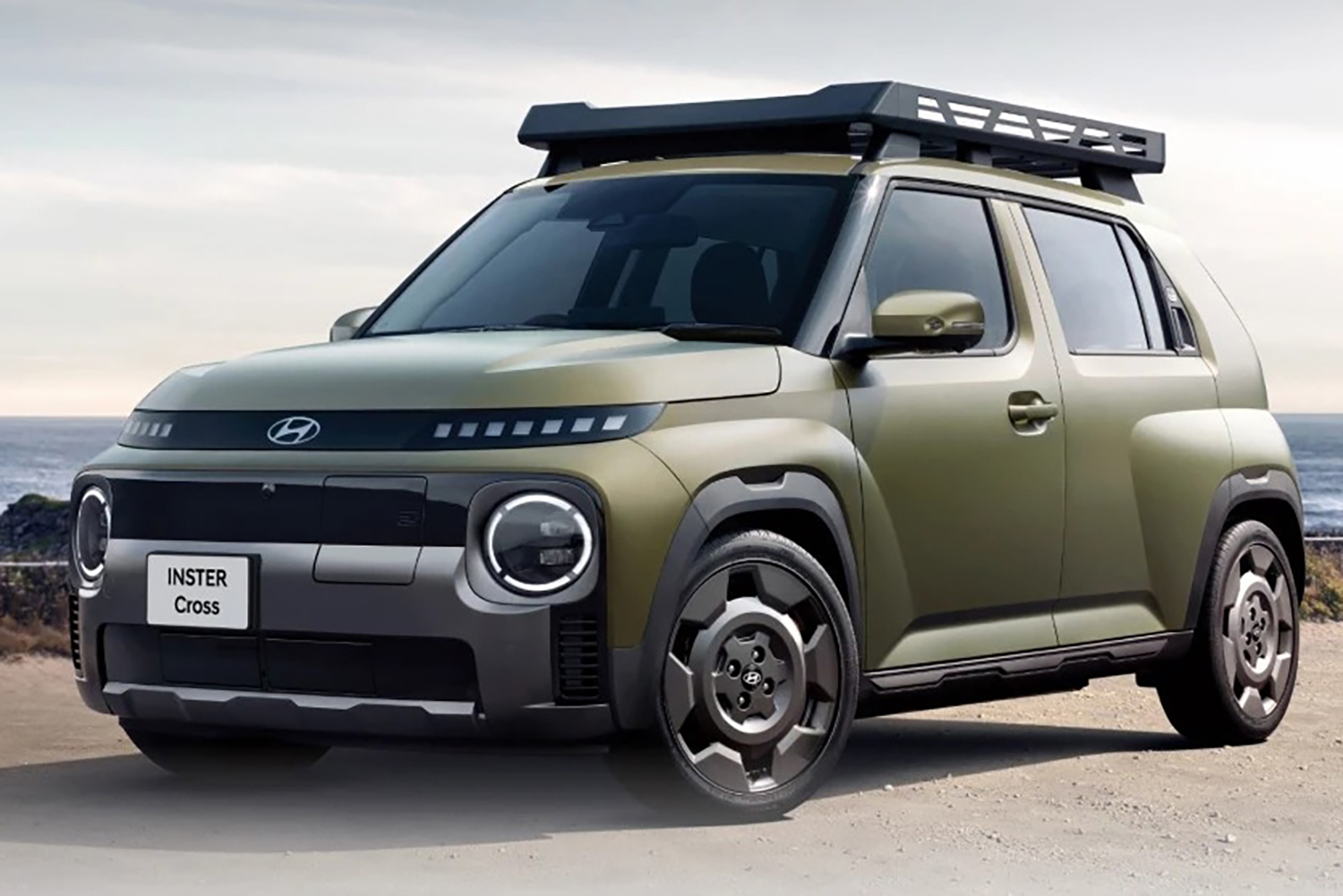 ヒョンデ・インスタークロスのフロントスタイリング 〜 画像14