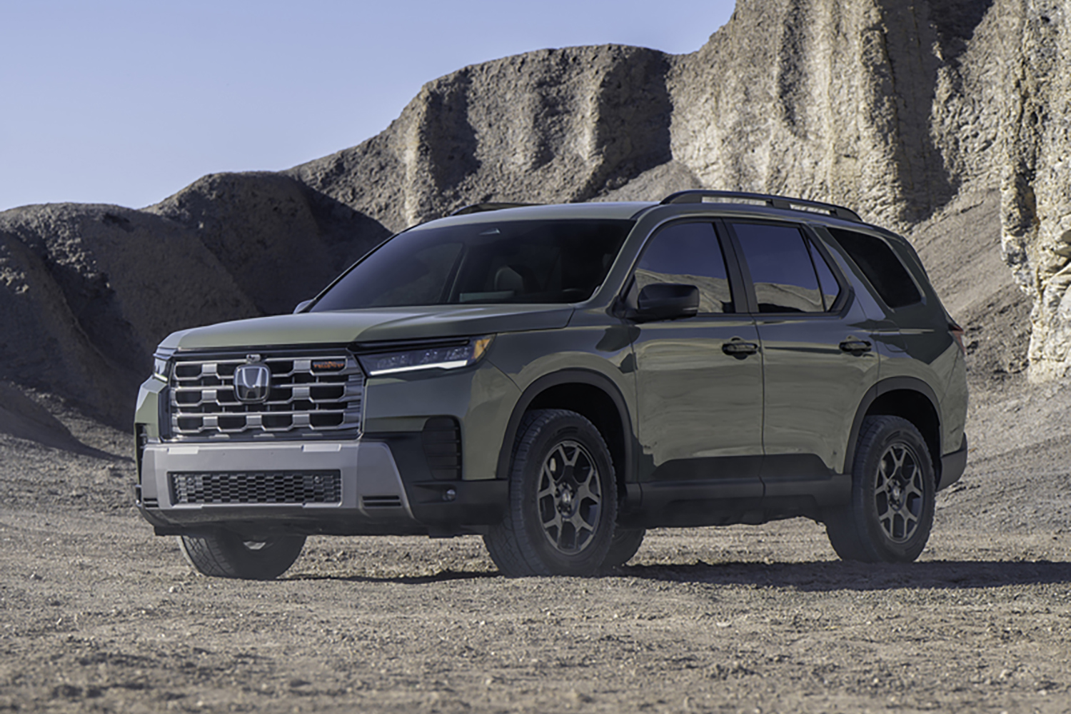 ホンダ・パイロットのフロントスタイリング