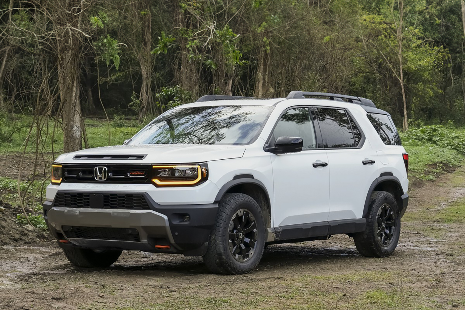 ホンダ・パスポートのフロントスタイリング