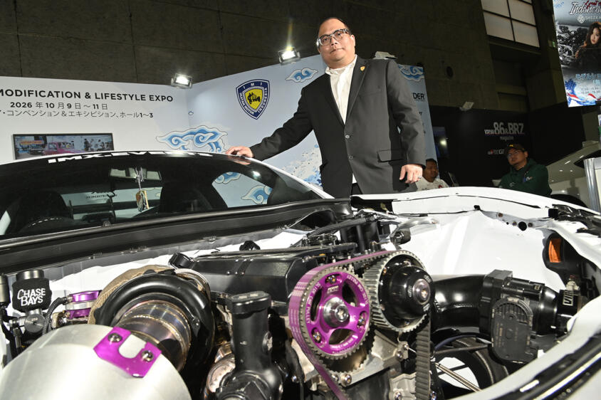 IMXブースの86は日米ミックスのカスタムスタイル！　インドネシアのカスタムカルチャーのレベルが激高だった【大阪オートメッセ2026】