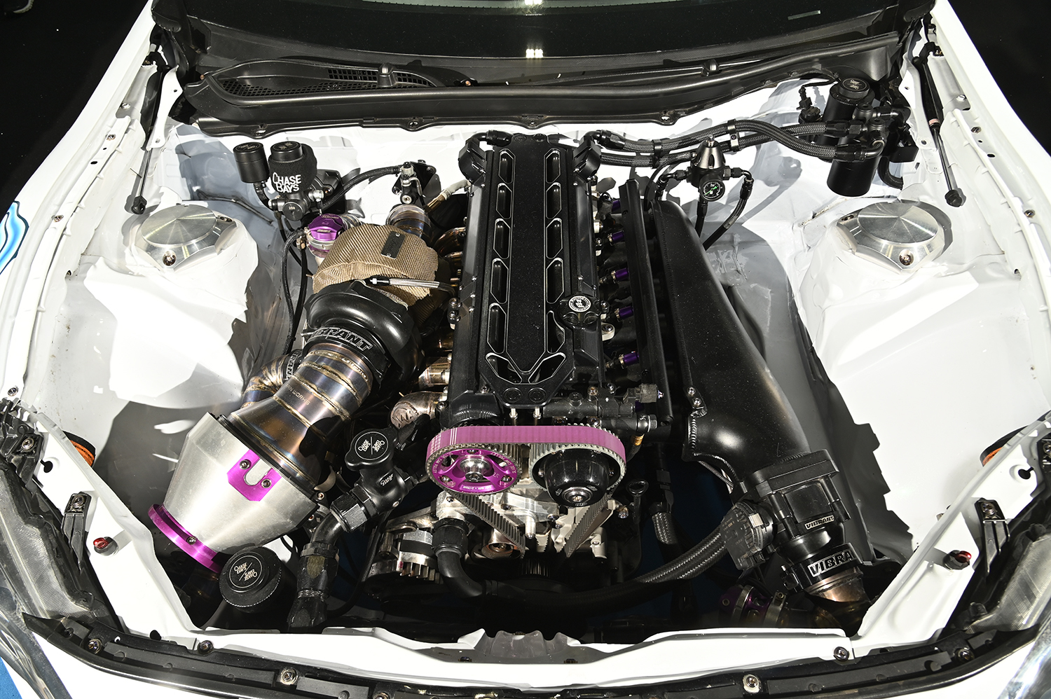 大阪オートメッセ2026のNMAAのブースに展示されたトヨタ86のエンジン 〜 画像11