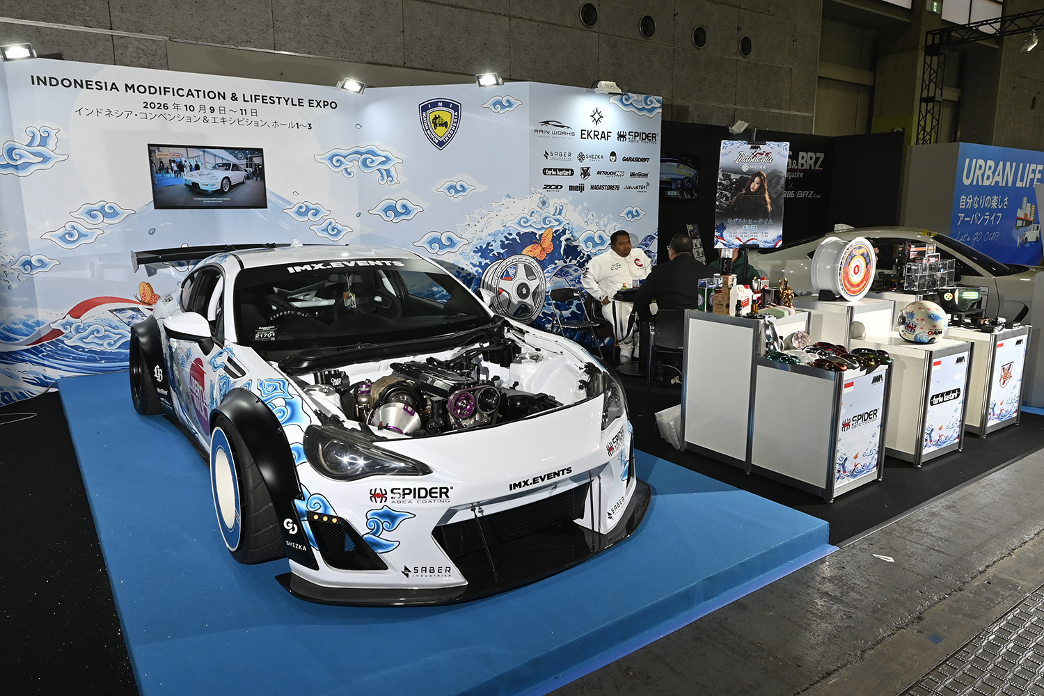 大阪オートメッセ2026のNMAAのブース