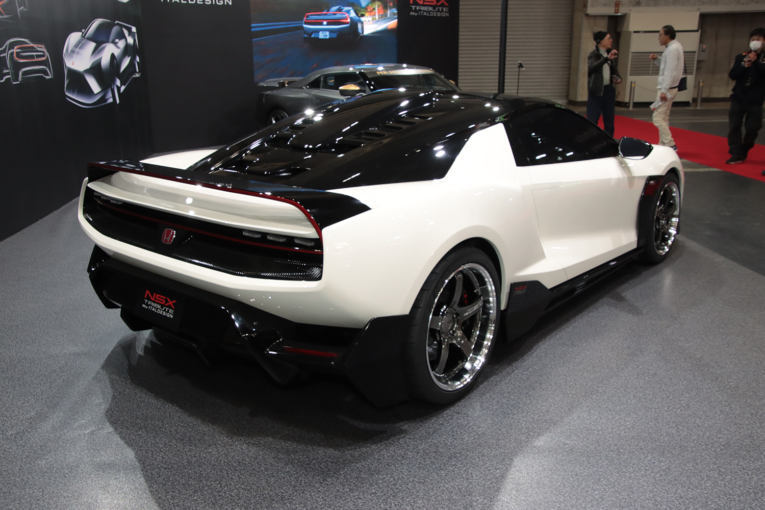 ホンダNSXトリビュート by イタルデザインのリヤスタイリング