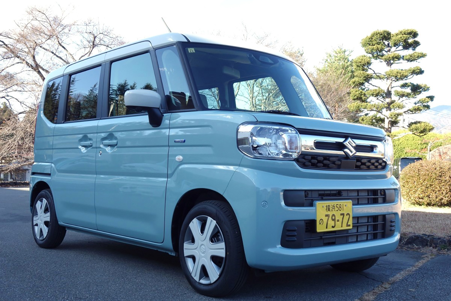 スズキ・スペーシアのフロントスタイリング