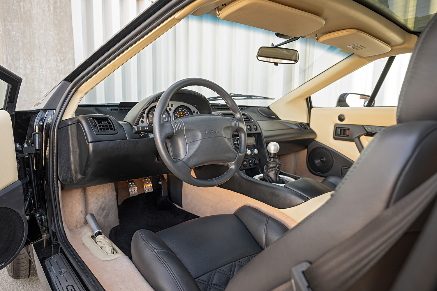 ロータス・エスプリのインテリア