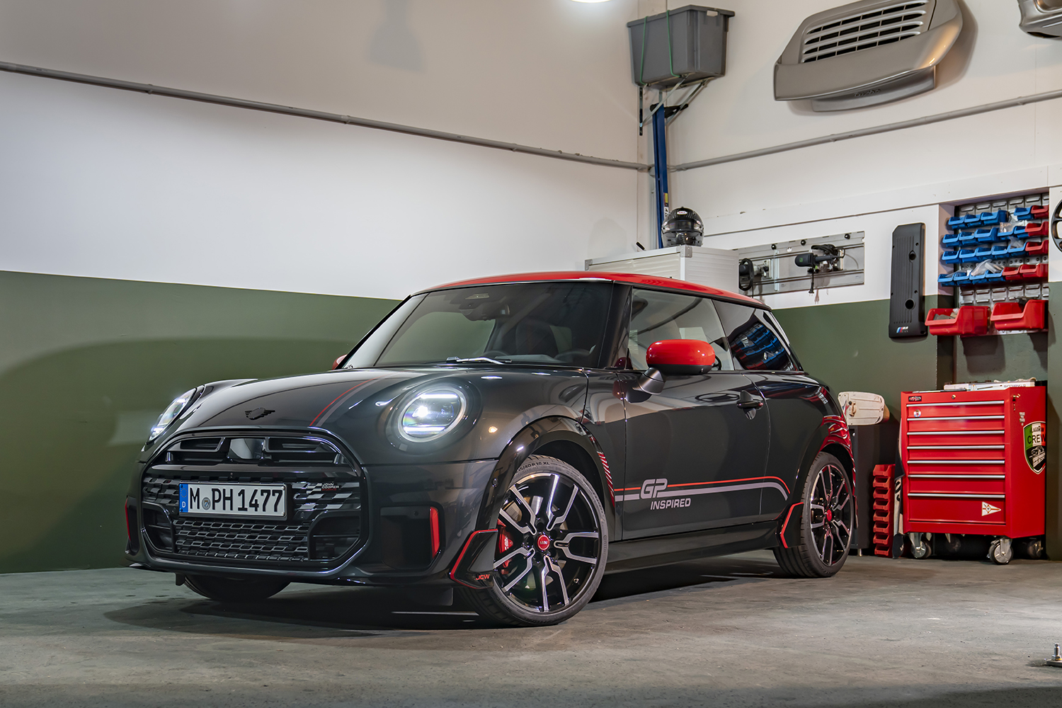 MINI GPインスパイアード・エディションのフロントスタイリング