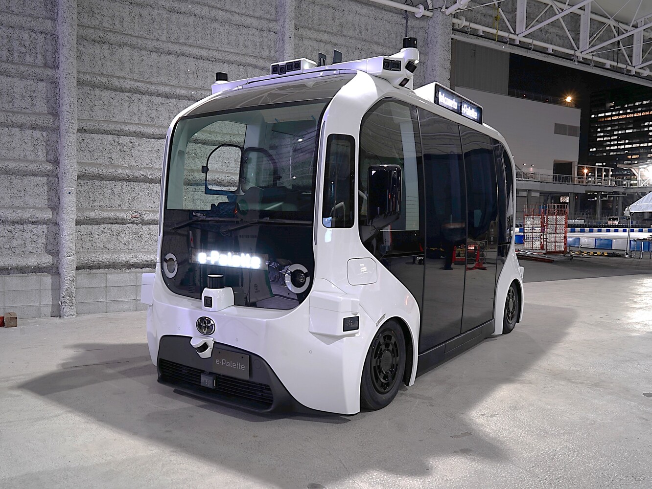 レベル4相当のレーダー類を装備したe-パレット