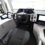 【画像】箱根駅伝でも注目を浴びた「e-パレット」にレーシングドライバーが試乗！　取り回しも実用性も最高だが唯一気になるのは「運転士の位置」 〜 画像9