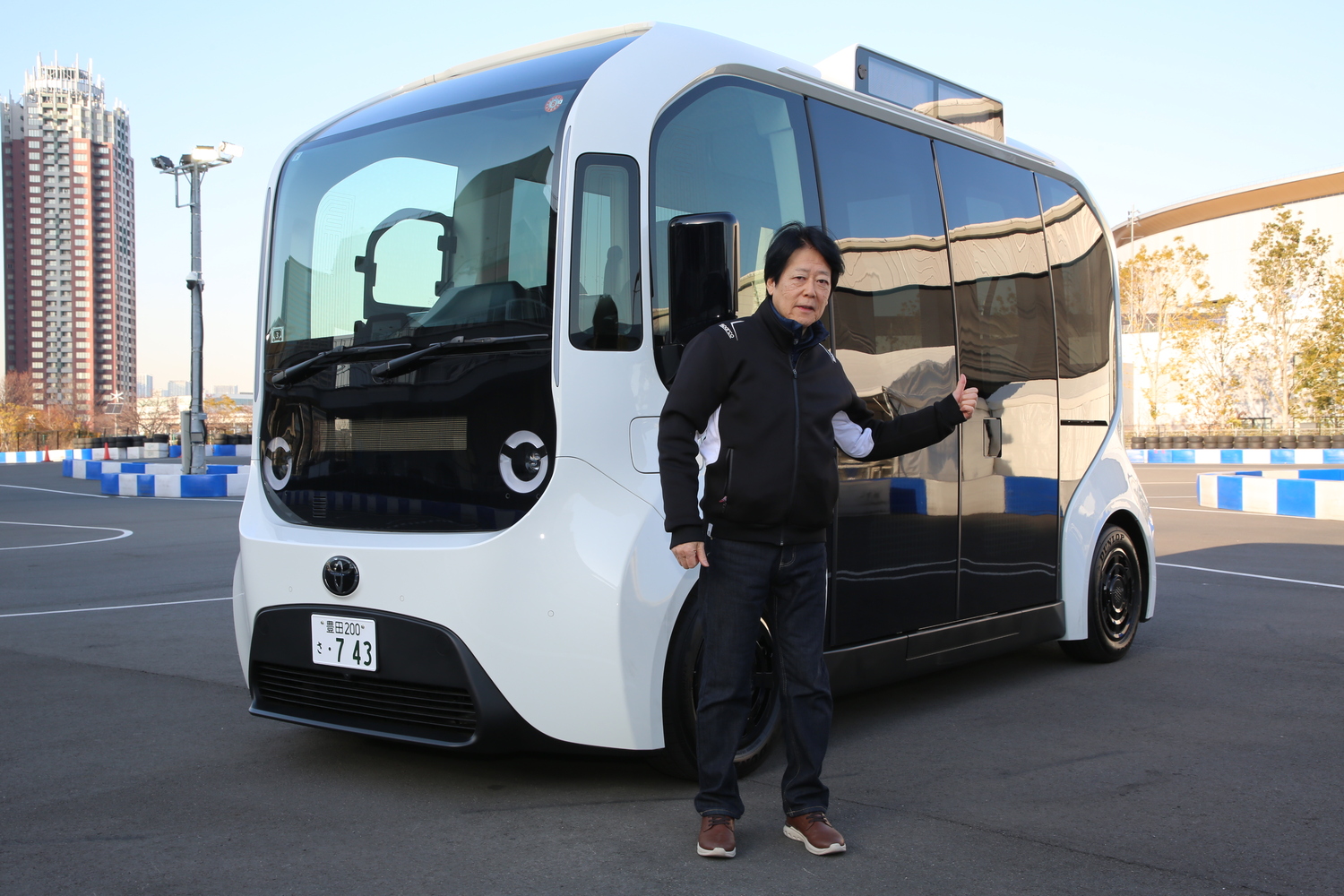 トヨタe-パレットの走りと世界観を体感