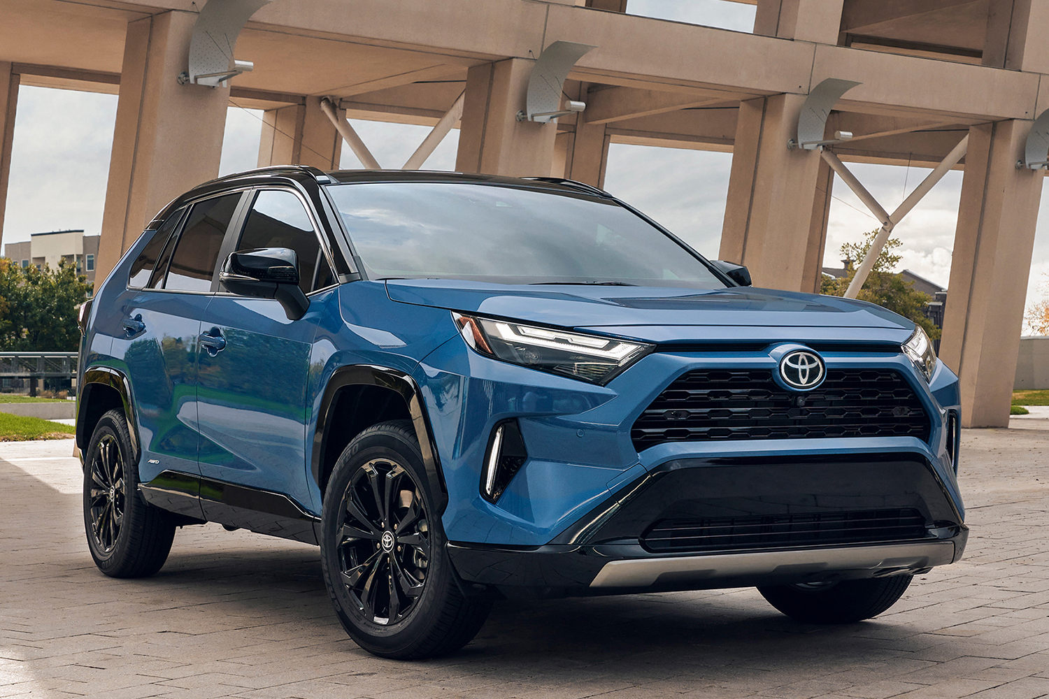 トヨタRAV4のフロントスタイリング
