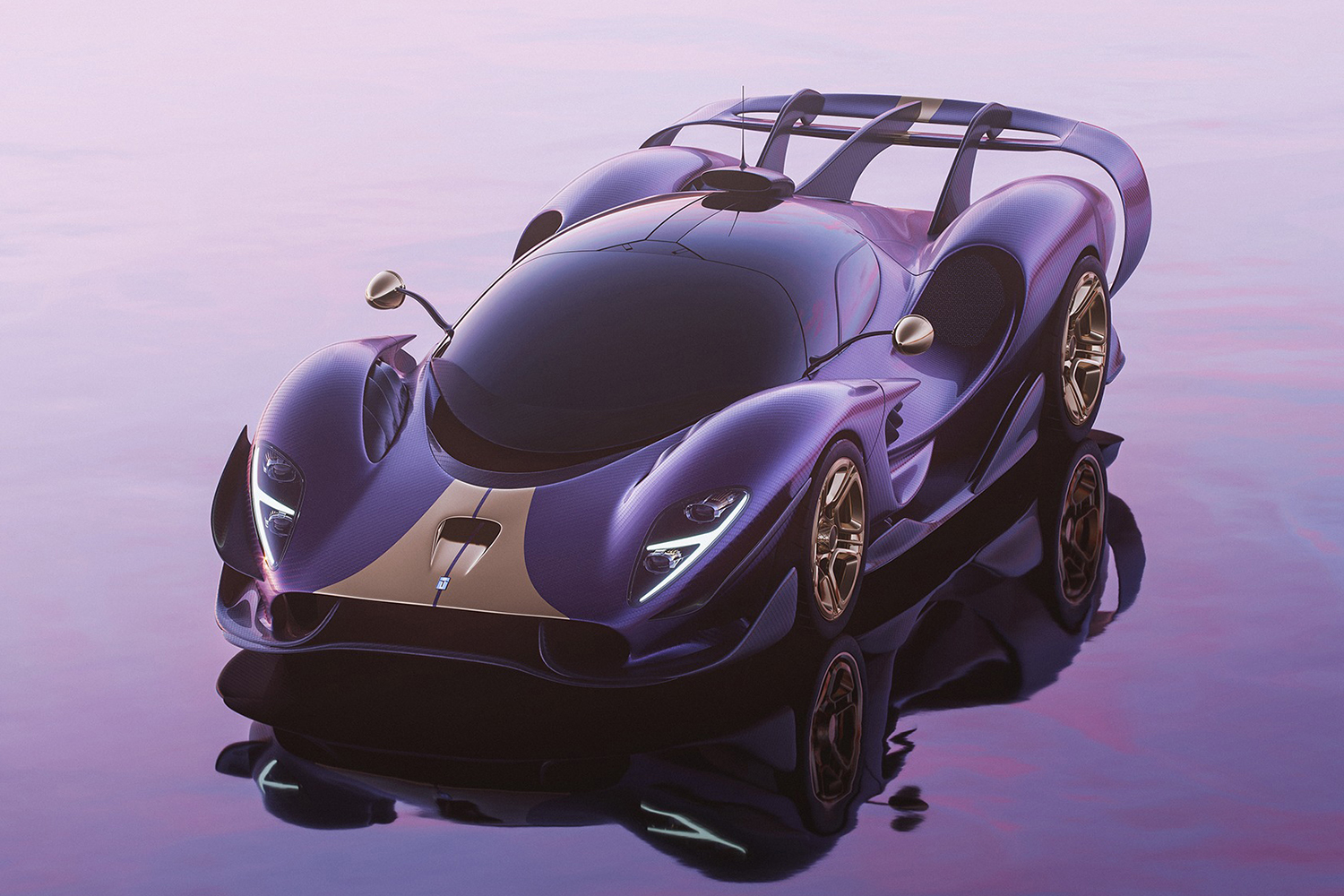 デ・トマソ P900のフロントスタイリング