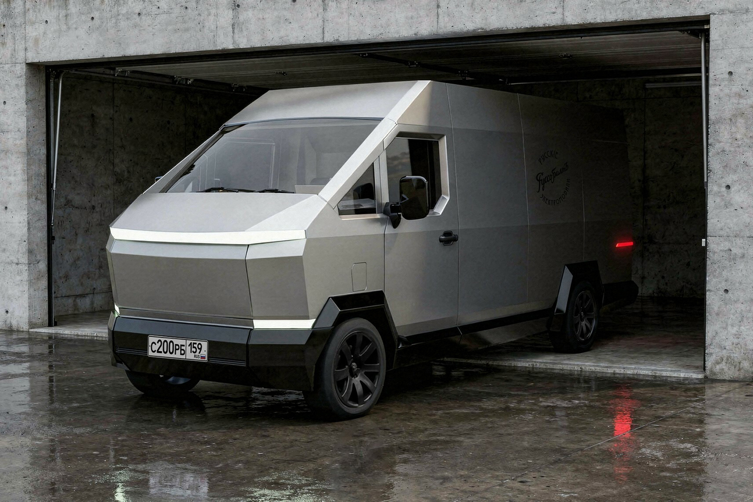 サイバートラックそっくりのBEVバンがロシアで登場 〜 画像4