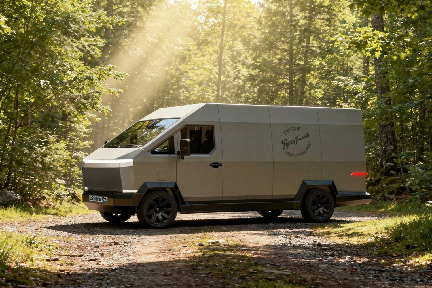 サイバートラックそっくりのBEVバンがロシアで登場 〜 画像9