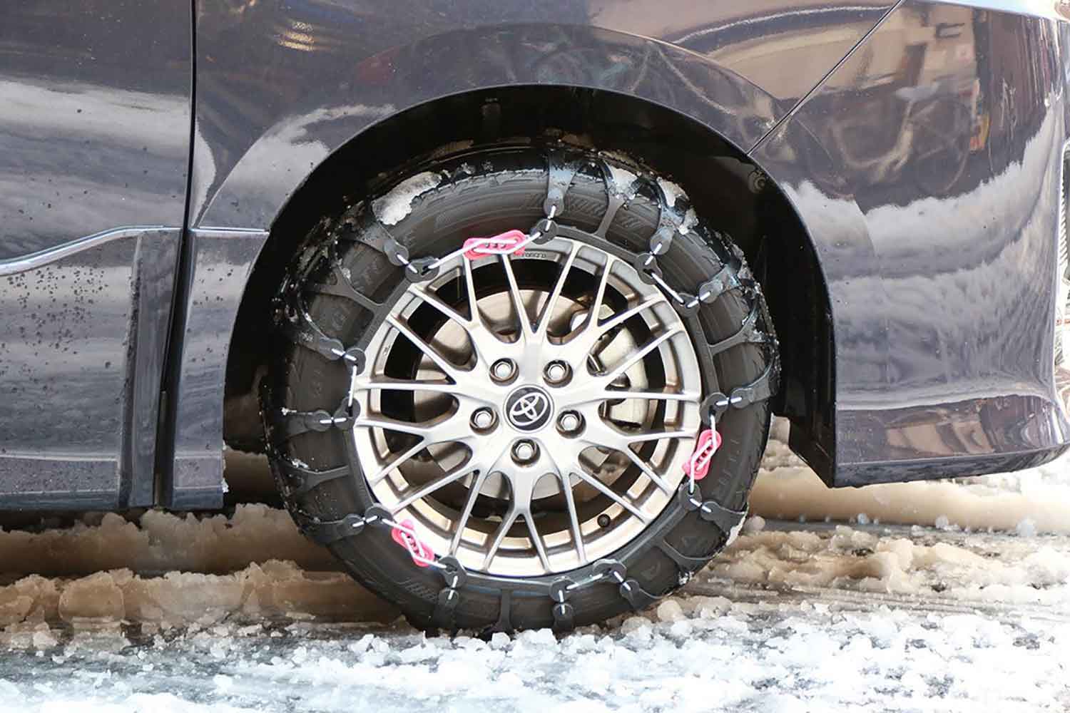 チェーン装着のイメージ