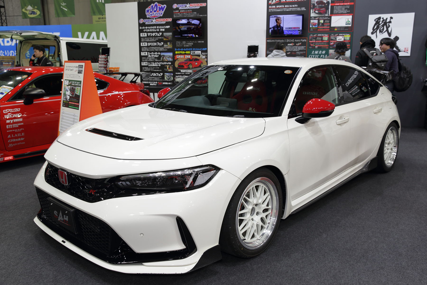 スーパーオートバックス浜松のシビックタイプR