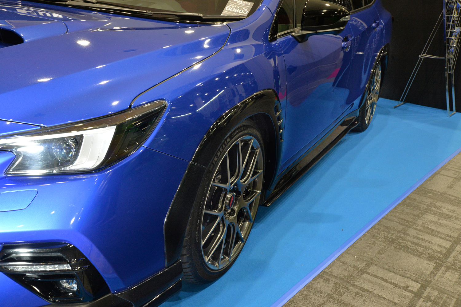 レヴォーグのオーバーフェンダー