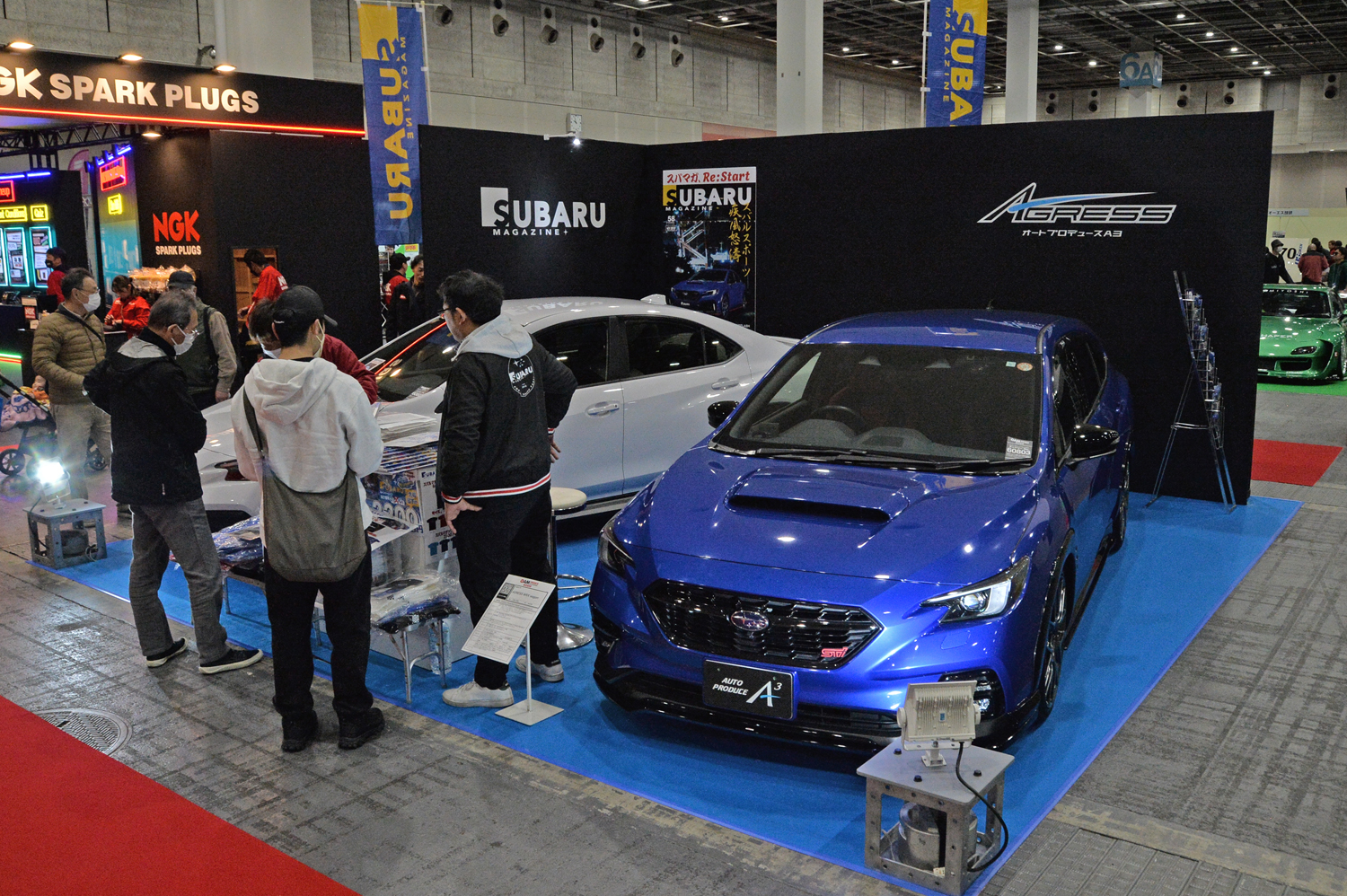 スバルマガジンのブース
