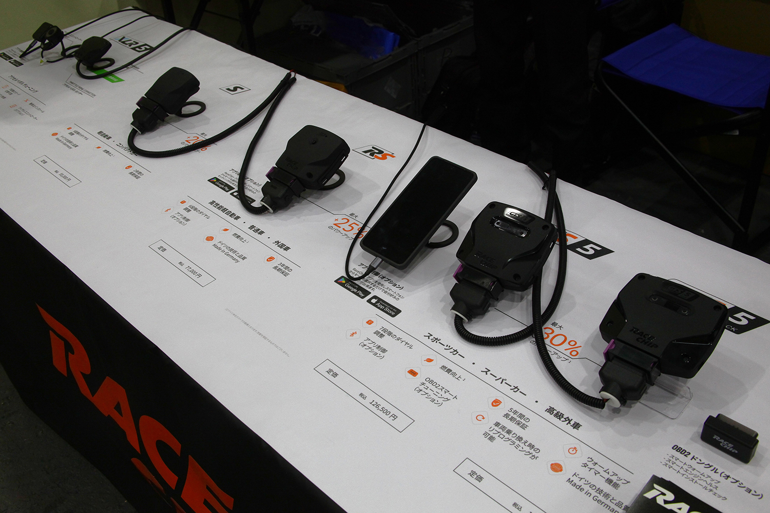 レースチップの筐体