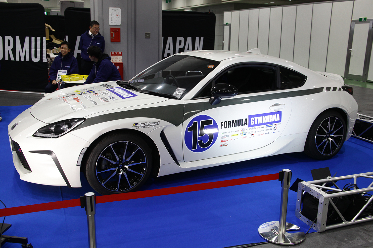 フォーミュラジムカーナで使用するGR86