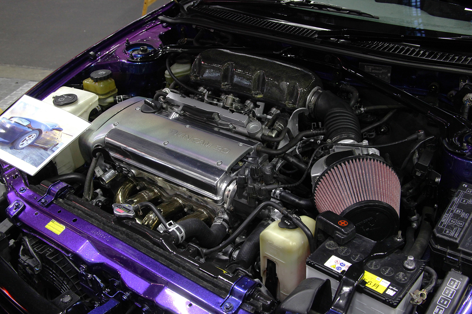 トヨタ自動車大学校のAE101レビン