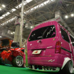 【画像】街道レーサーにボーイズレーサーにガルウイング！　軽をベースに遊び尽くしたやりすぎカスタムに脱帽【大阪オートメッセ2026】 〜 画像10