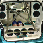 【画像】街道レーサーにボーイズレーサーにガルウイング！　軽をベースに遊び尽くしたやりすぎカスタムに脱帽【大阪オートメッセ2026】 〜 画像16