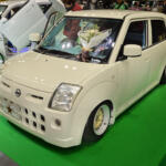 【画像】街道レーサーにボーイズレーサーにガルウイング！　軽をベースに遊び尽くしたやりすぎカスタムに脱帽【大阪オートメッセ2026】 〜 画像17