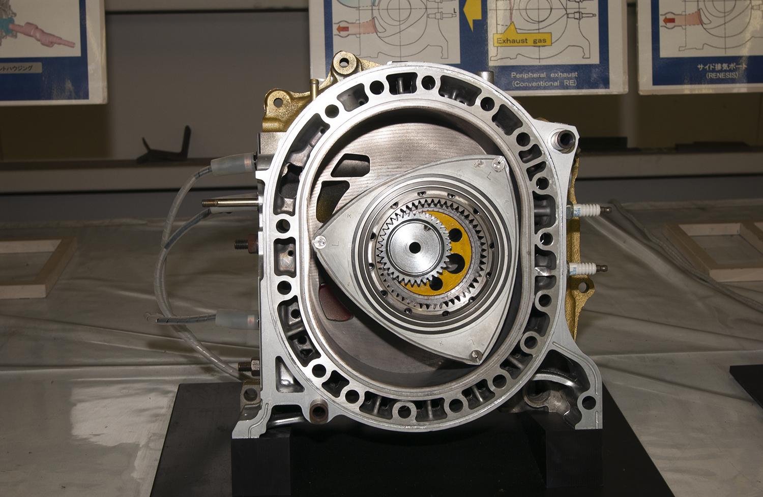 ロータリーエンジンのイメージ